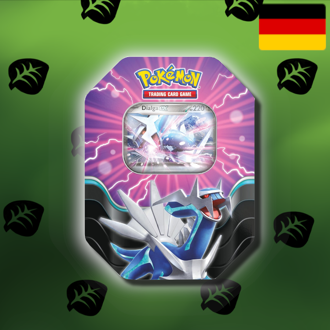 Frühjahres Tins 2025 "Azur Legenden mit Kyogre EX / Dialga EX / Xerneas EX (De)