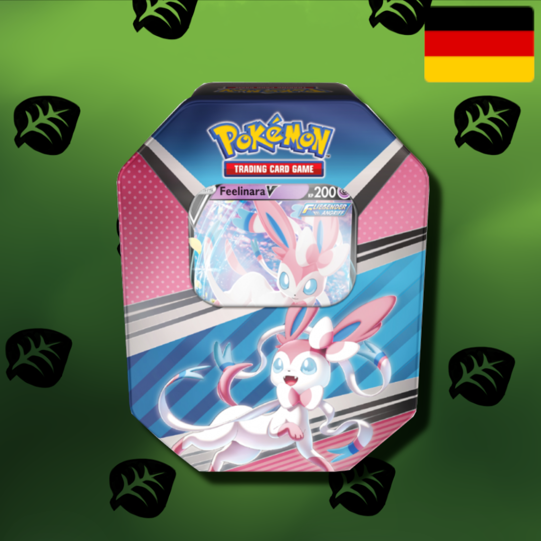 Pokemon "V-Helden" Tin Box Feelinara/Nachtara/Psiana (De)
