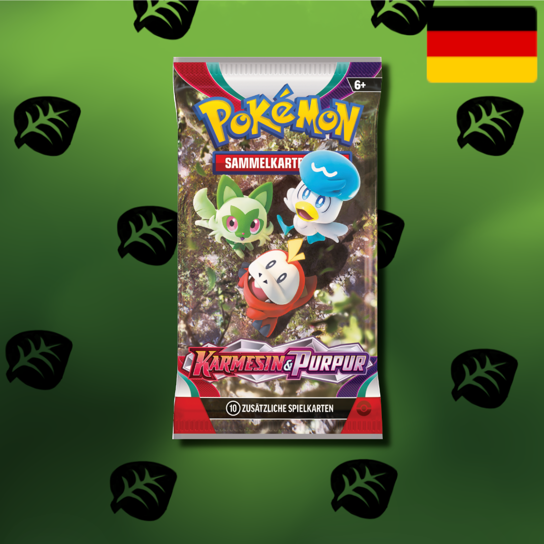 Pokemon "Karmesin und Purpur - Base Set" Booster (De)