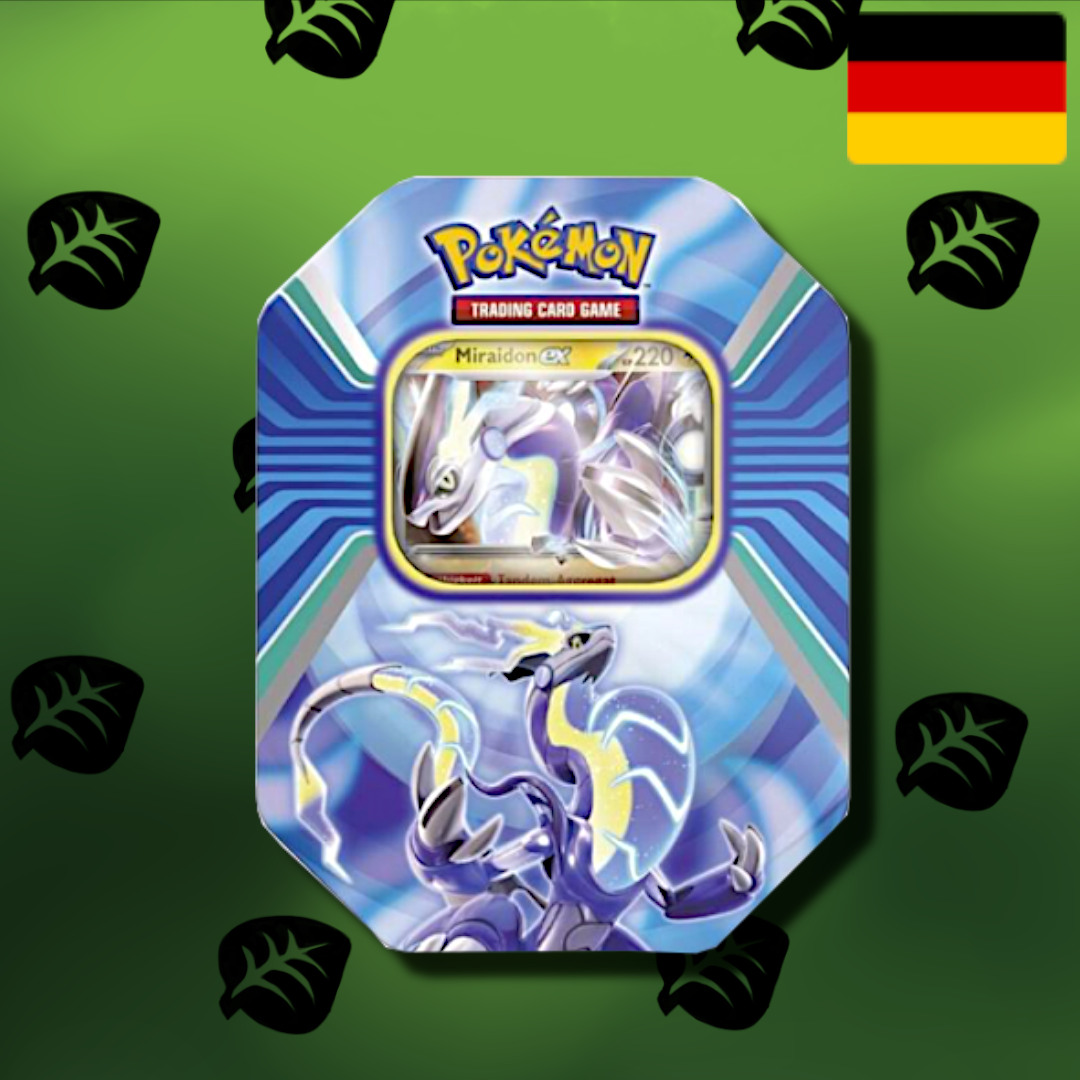 Pokemon "Paldea Legenden - Koraidon EX/Miraidon EX" Tin Box (De)