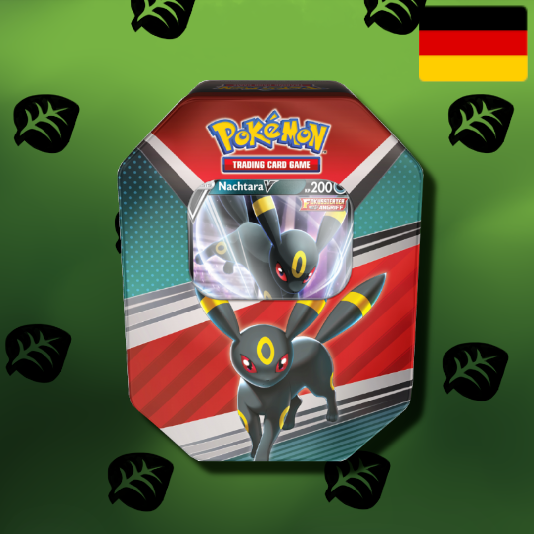 Pokemon "V-Helden" Tin Box Feelinara/Nachtara/Psiana (De)