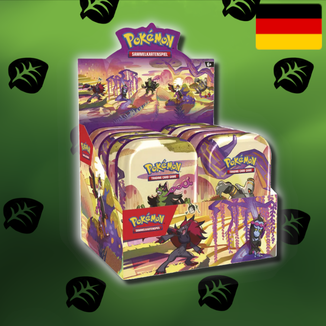 Pokemon "Karmesin & Purpur Nebel der Sagen" Mini Tin *zufällige Auswahl* (De)