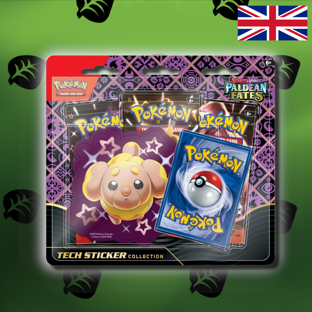 Pokemon "Paldean Fates" Sticker Tech Blister (En)