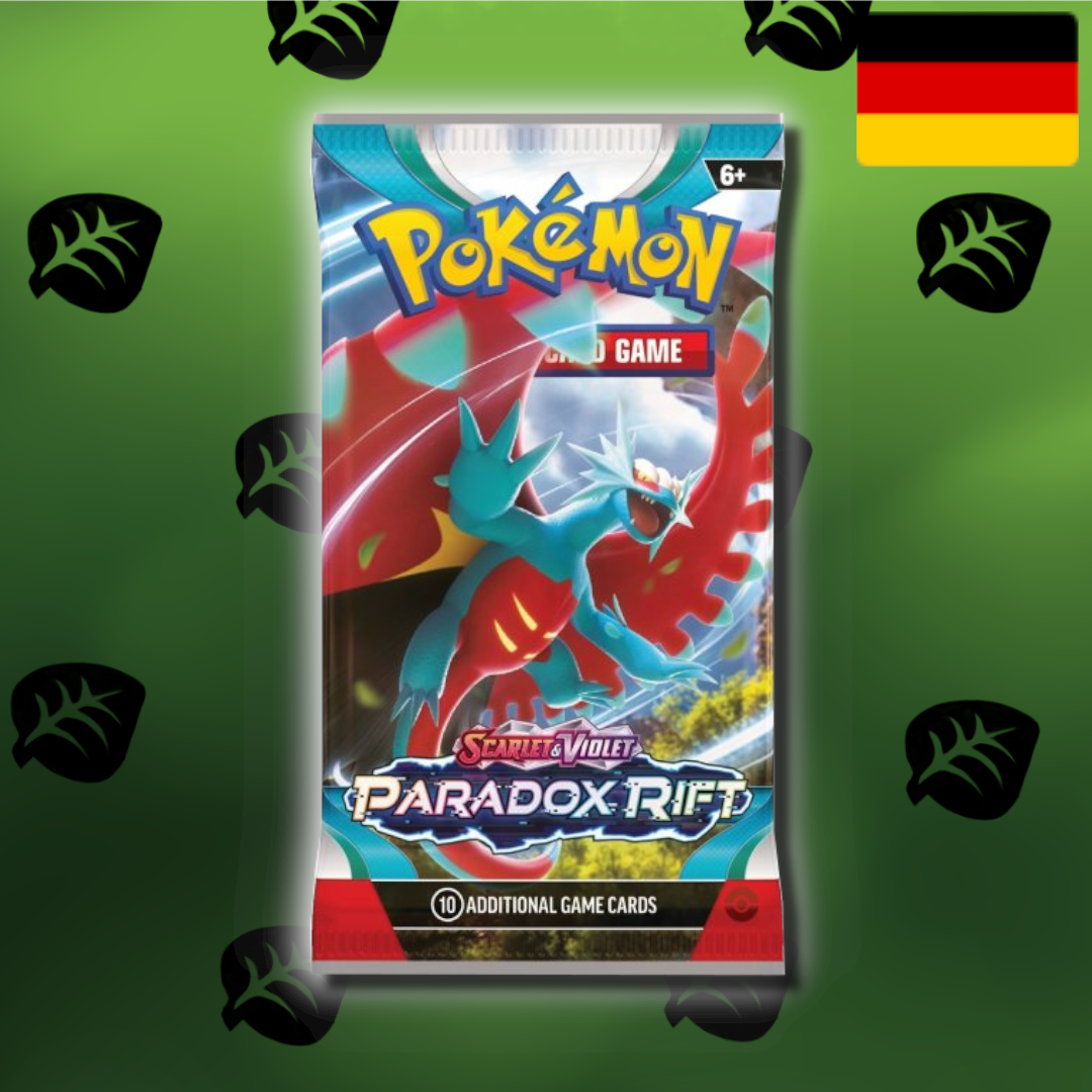 Pokemon Karmesin & Purpur 4.0 "Paradoxrift" Einzelbooster/4er Bundle (De)