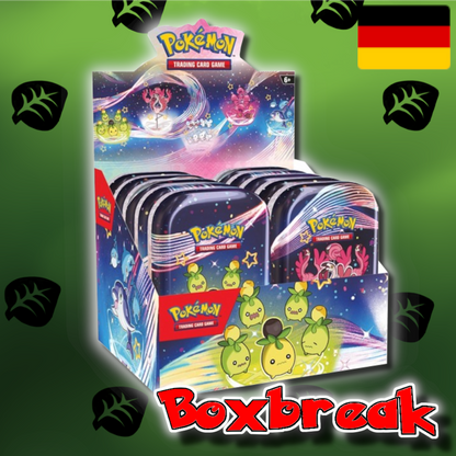 BOXBREAK Pokemon "Paldeas Schicksale" Mini Tin Box (De)