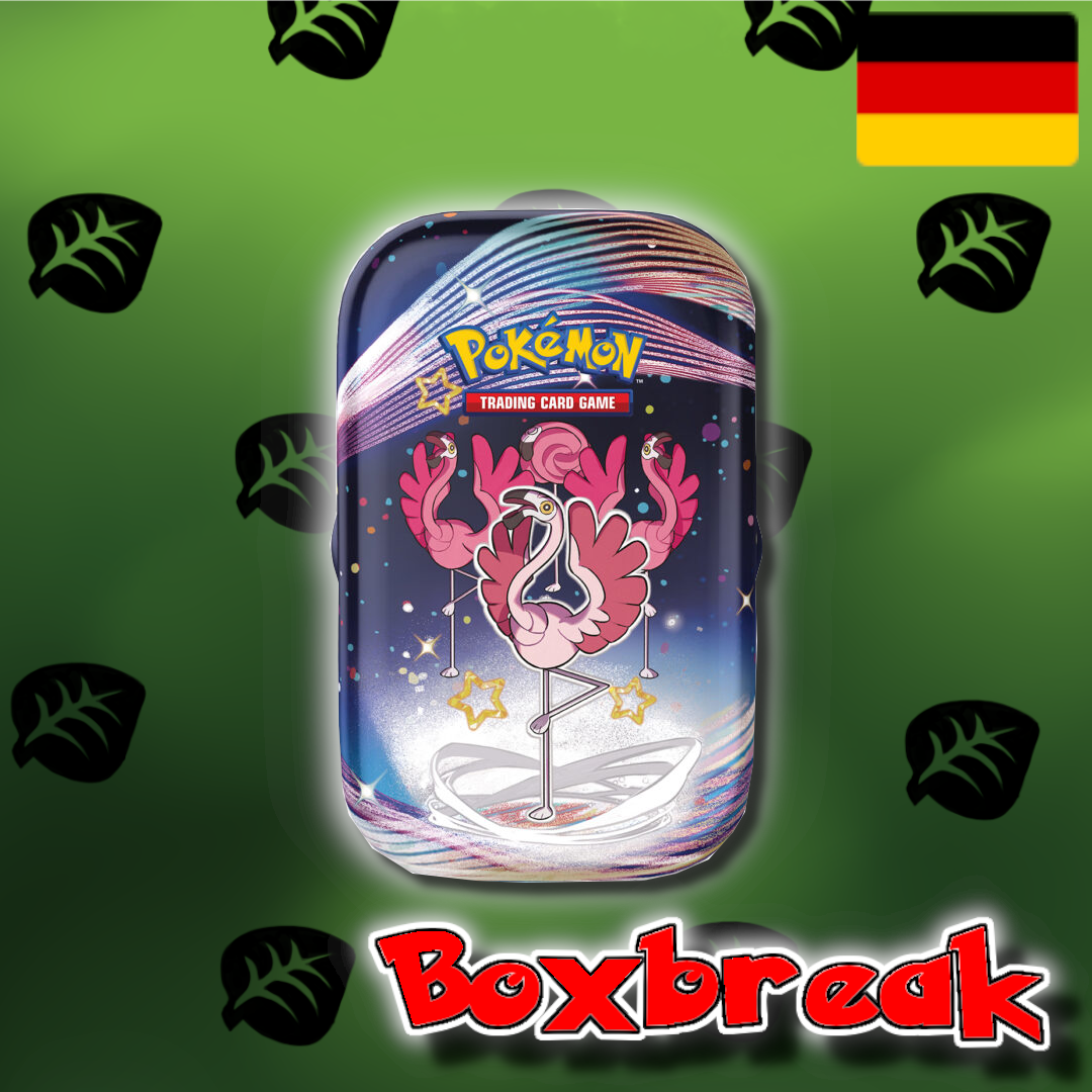 BOXBREAK Pokemon "Paldeas Schicksale" Mini Tin Box (De)