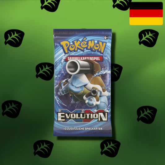 Pokemon "X & Y Evolution" Turtok Booster *RARITÄT* (De)