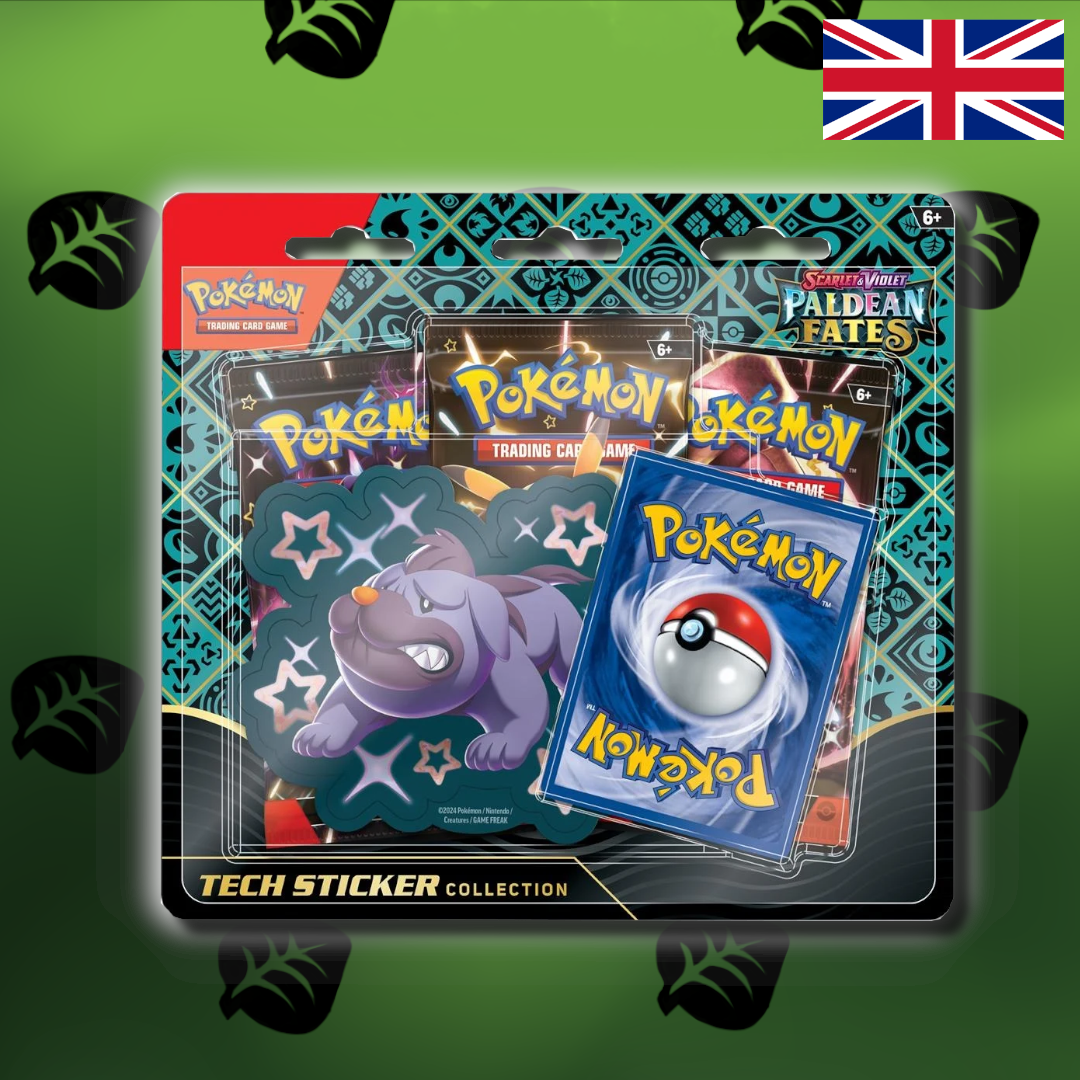 Pokemon "Paldean Fates" Sticker Tech Blister (En)