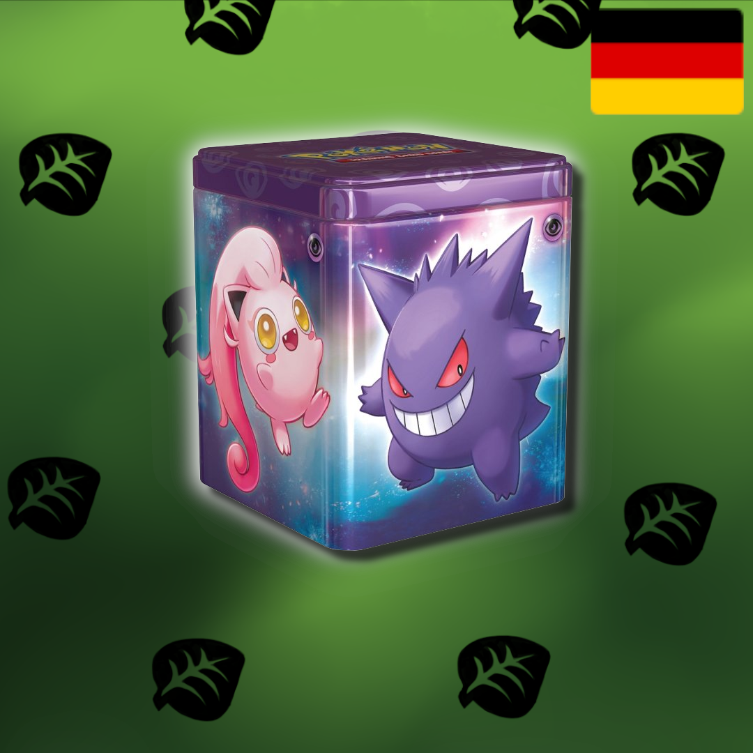 Pokemon TCG - Frühjahr 2024 Stapel-Tin Drache/Stahl/Geist (De)